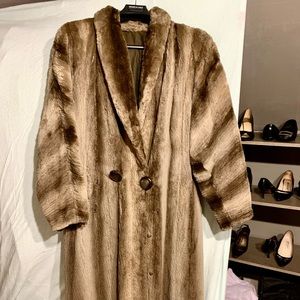 Full length Sheared Beaver Coat
